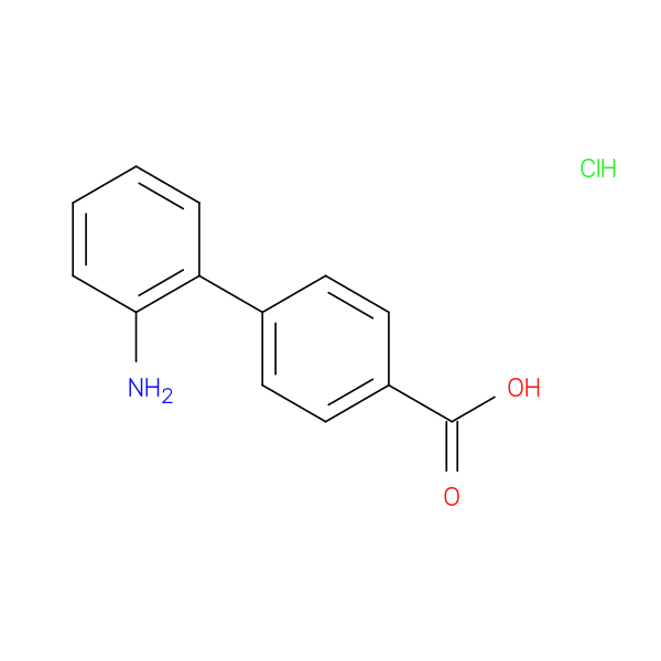 2'-Amino-[1,1'-biphenyl]-4-carboxylic acid, HCl