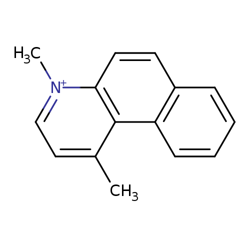 Benzo[f]quinolinium, 1,4-dimethyl-