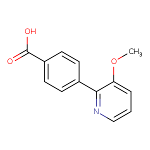 4-(3-Methoxypyridin-2-yl)benzoic acid