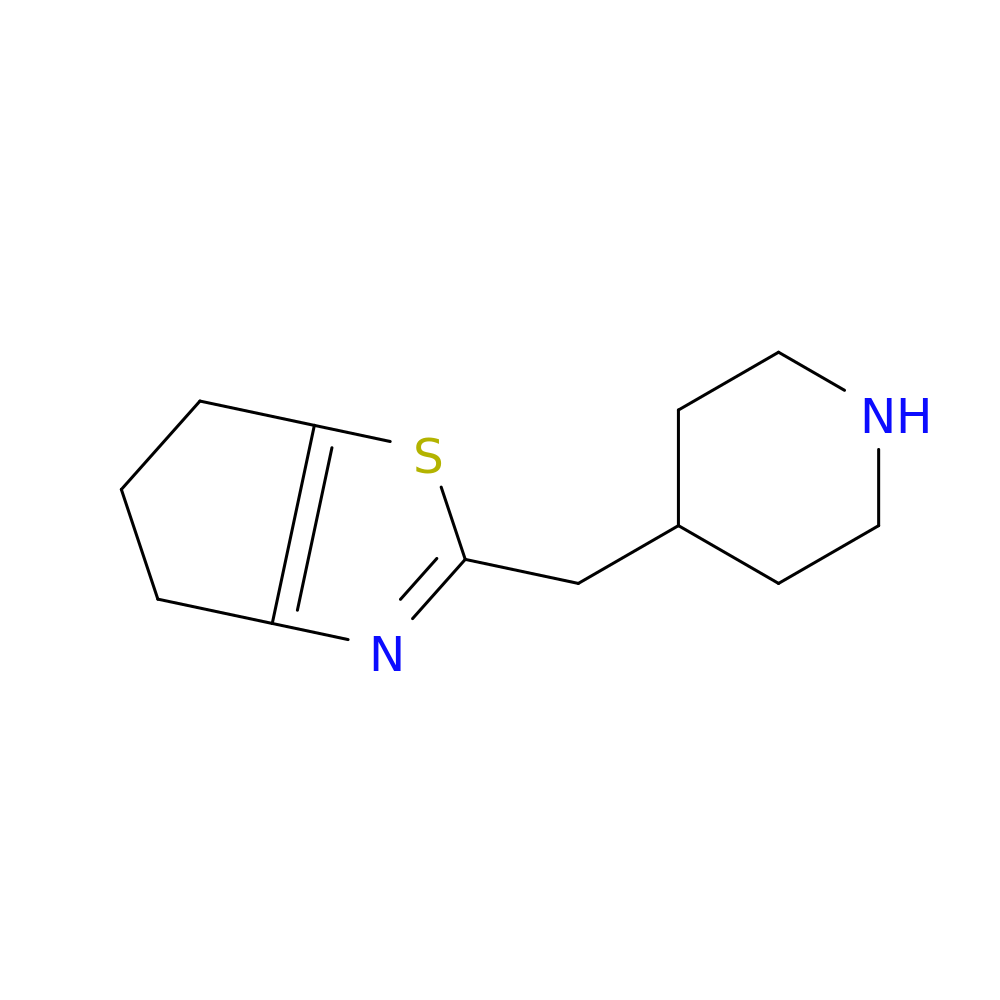 4-({4H,5H,6H-cyclopenta[d][1,3]thiazol-2-yl}methyl)piperidine