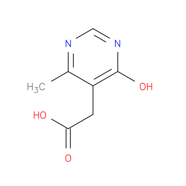 2-(4-hydroxy-6-methylpyrimidin-5-yl)acetic acid