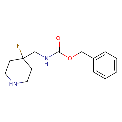 benzyl N-[(4-fluoropiperidin-4-yl)methyl]carbamate