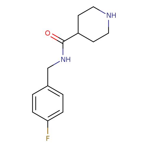 N-(4-Fluorobenzyl)piperidine-4-carboxamide