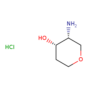 cis-3-Aminotetrahydro-2H-pyran-4-ol hydrochloride