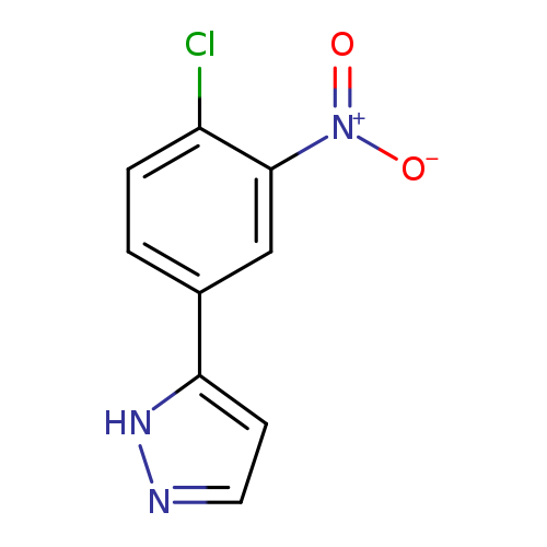 5-(4-Chloro-3-nitrophenyl)-1H-pyrazole