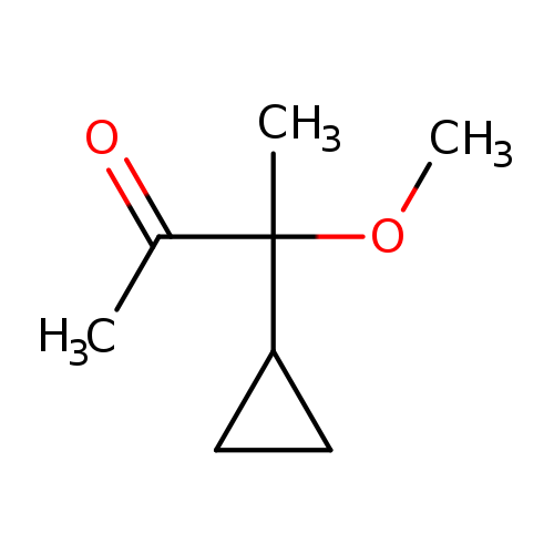 3-cyclopropyl-3-methoxybutan-2-one
