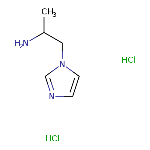 2-Imidazol-1-yl-1-methyl-ethylamine DiHCl