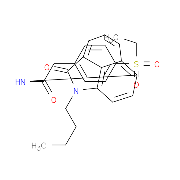 N-{2-butyl-3-oxo-2-azatricyclo[6.3.1.0^{4,12}]dodeca-1(11),4,6,8(12),9-pentaen-9-yl}-2-[4-(ethanesulfonyl)phenyl]acetamide