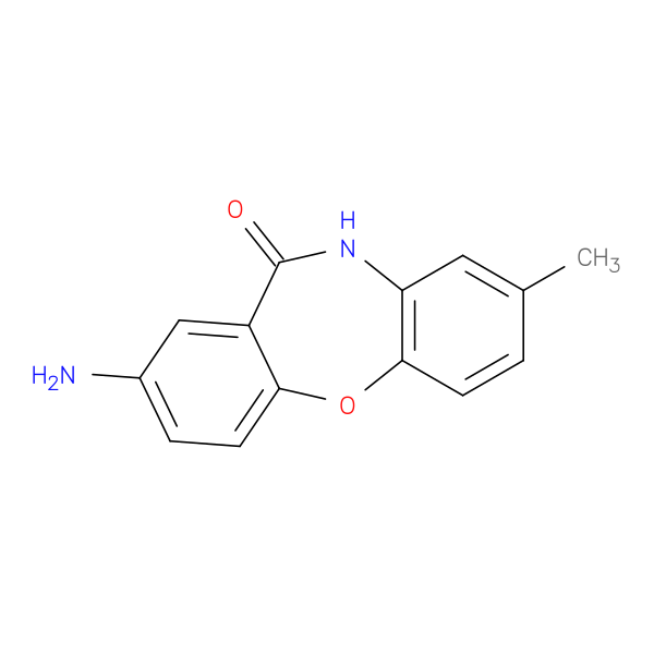 2-amino-8-methyldibenzo[b,f][1,4]oxazepin-11(10H)-one