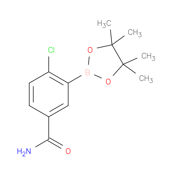 5-Carbamoyl-2-chlorophenylboronic acid, pinacol ester