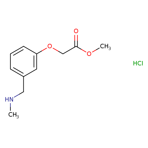 methyl 2-{3-[(methylamino)methyl]phenoxy}acetate hydrochloride