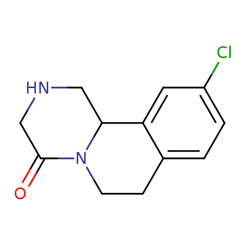 10-Chloro-2,3,6,7-tetrahydro-1H-pyrazino[2,1-a]isoquinolin-4(11bh)-one