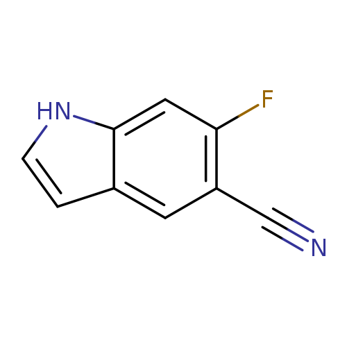 6-Fluoro-1H-indole-5-carbonitrile