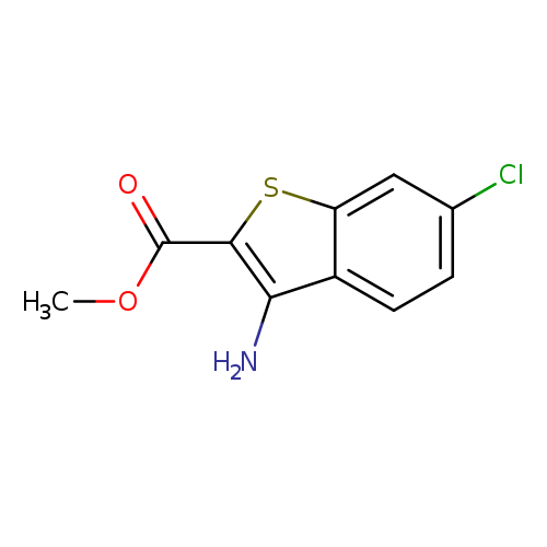 3-Amino-6-chloro-benzo[b]thiophene-2-carboxylic acid methyl ester