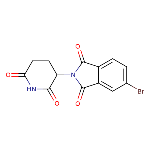 5-Bromo-2-(2,6-dioxopiperidin-3-yl)isoindoline-1,3-dione