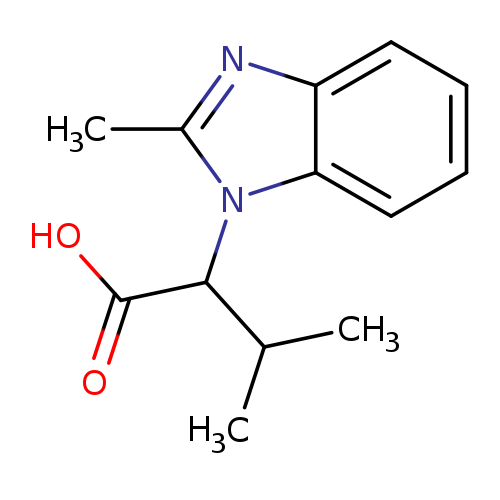 3-methyl-2-(2-methyl-1H-1,3-benzodiazol-1-yl)butanoic acid