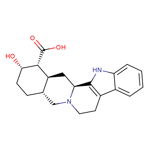 (1S,15R,18S,19R,20S)-18-hydroxy-3,13-diazapentacyclo[11.8.0.0^{2,10}.0^{4,9}.0^{15,20}]henicosa-2(10),4(9),5,7-tetraene-19-carboxylic acid