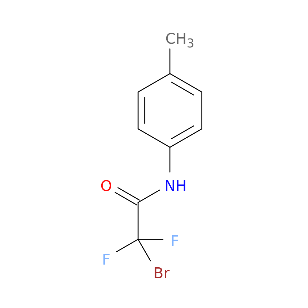 2-Bromo-2,2-difluoro-N-(p-tolyl)acetamide