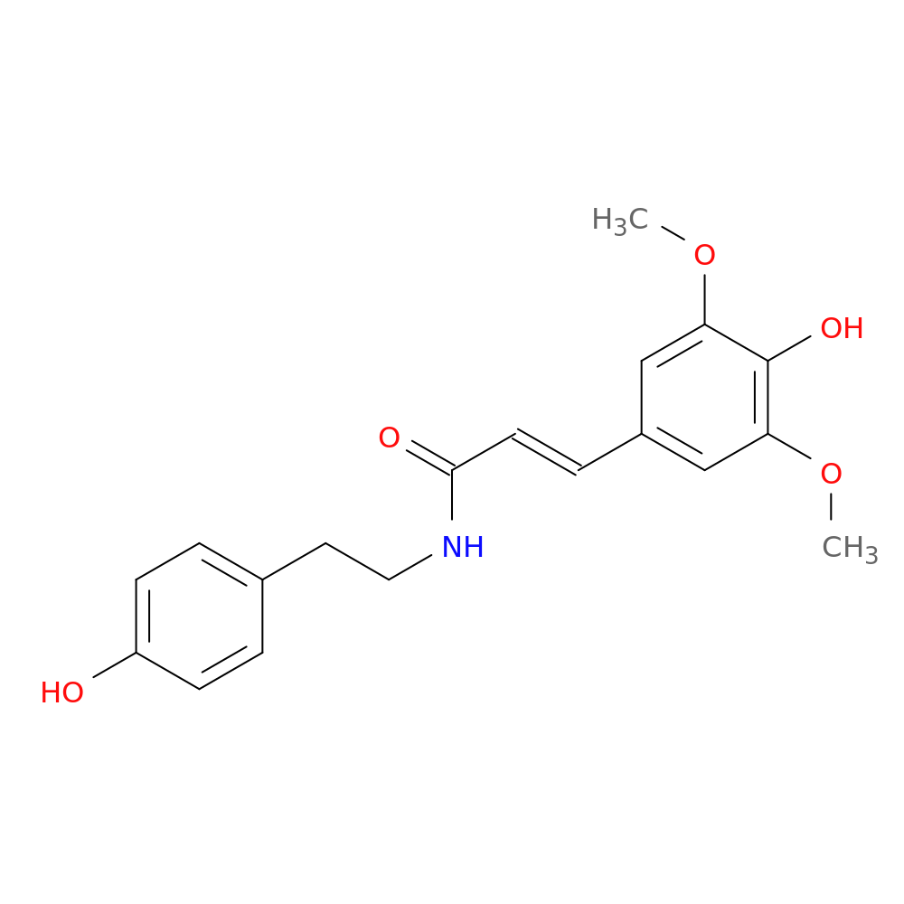 N-trans-Sinapoyltyramine