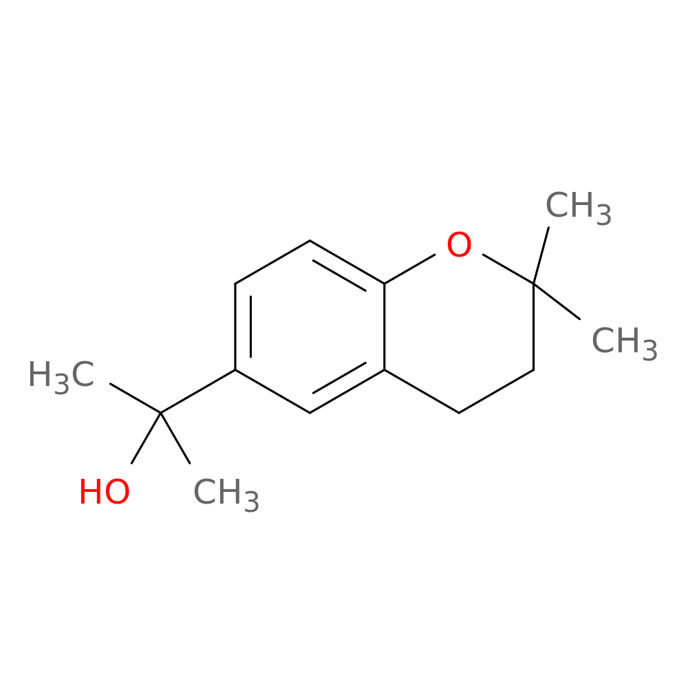2-(2,2-dimethyl-3,4-dihydro-2H-1-benzopyran-6-yl)propan-2-ol