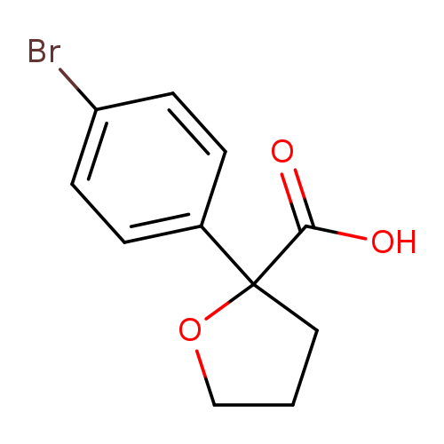 2-(4-bromophenyl)oxolane-2-carboxylicacid