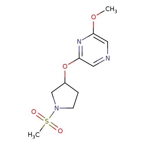 2-[(1-methanesulfonylpyrrolidin-3-yl)oxy]-6-methoxypyrazine