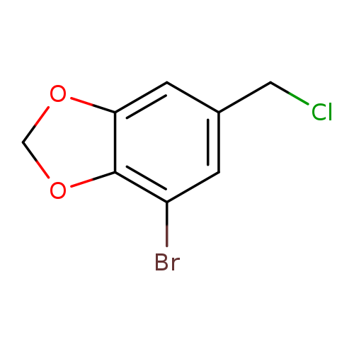 4-bromo-6-(chloromethyl)-2H-1,3-benzodioxole