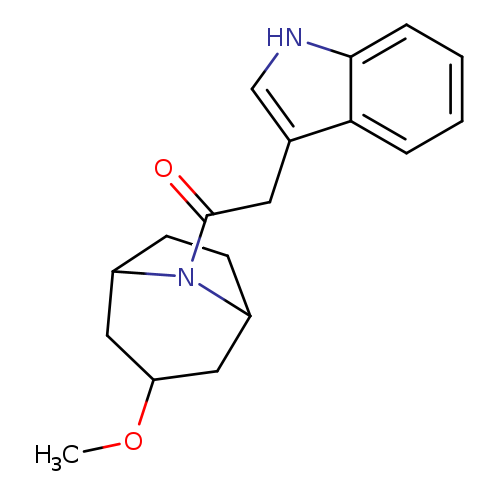 2-(1H-indol-3-yl)-1-{3-methoxy-8-azabicyclo[3.2.1]octan-8-yl}ethan-1-one