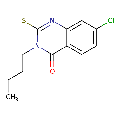 3-butyl-7-chloro-2-sulfanyl-3,4-dihydroquinazolin-4-one