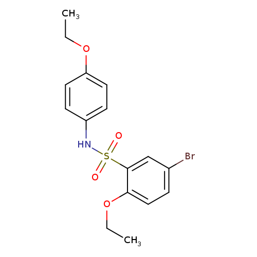 5-bromo-2-ethoxy-N-(4-ethoxyphenyl)benzene-1-sulfonamide