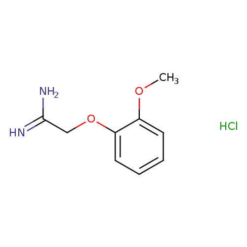 2-(2-Methoxyphenoxy)ethanimidamide hydrochloride