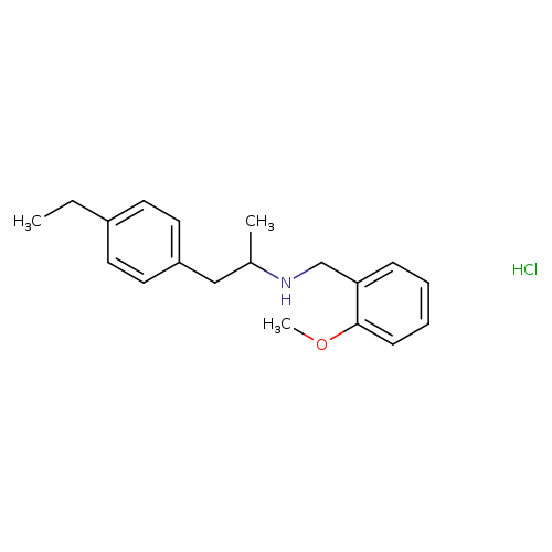 1-(4-ethylphenyl)-N-(2-methoxybenzyl)propan-2-amine,monohydrochloride