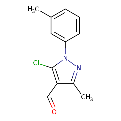 1H-Pyrazole-4-carboxaldehyde, 5-chloro-3-Methyl-1-(3-Methylphenyl)