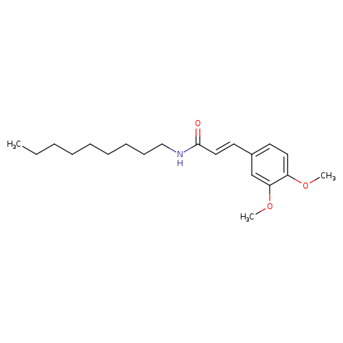3-(3,4-dimethoxyphenyl)-N-nonylacrylamide