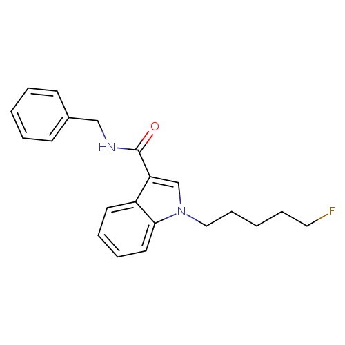 1-(5-fluoropentyl)-N-(phenylmethyl)-1H-indole-3-carboxamide