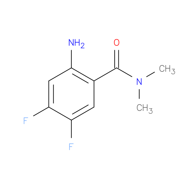 2-Amino-4,5-difluoro-n,n-dimethylbenzamide
