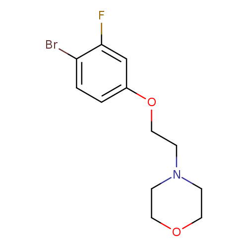 Morpholine, 4-[2-(4-bromo-3-fluorophenoxy)ethyl]-