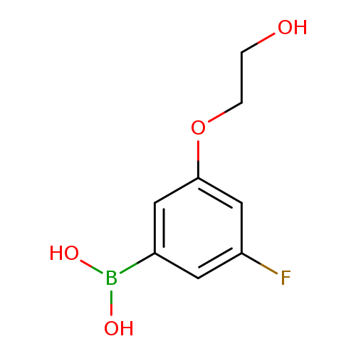 3-Fluoro-5-(2-hydroxyethoxy)phenylboronic acid