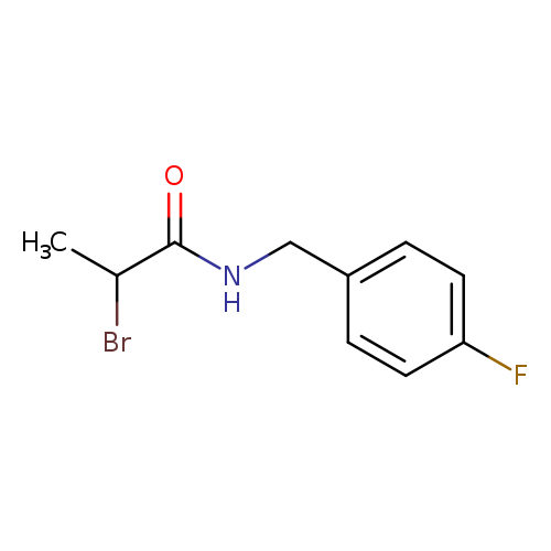 2-Bromo-n-(4-fluorobenzyl)propanamide