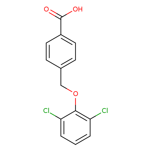 4-((2,6-Dichlorophenoxy)methyl)benzoic acid