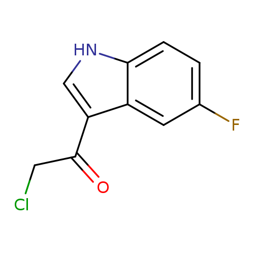 2-Chloro-1-(5-fluoro-1h-indol-3-yl)ethanone