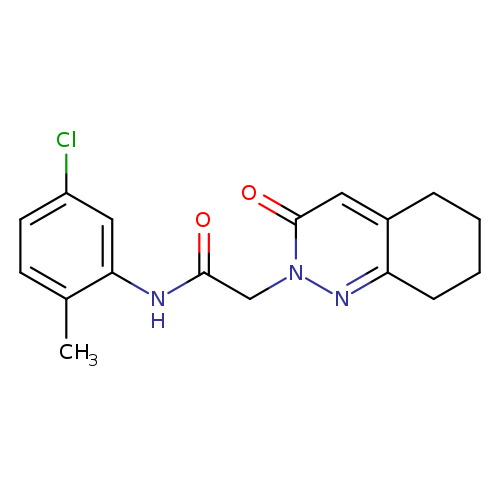 N-(5-chloro-2-methylphenyl)-2-(3-oxo-2,3,5,6,7,8-hexahydrocinnolin-2-yl)acetamide