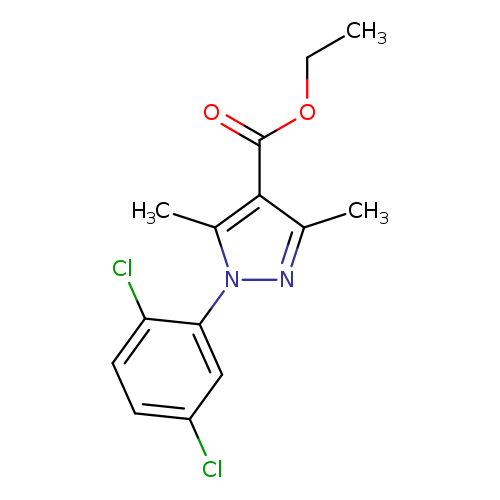 ethyl 1-(2,5-dichlorophenyl)-3,5-dimethyl-1H-pyrazole-4-carboxylate