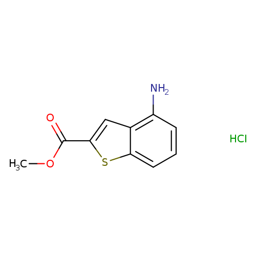 methyl 4-amino-1-benzothiophene-2-carboxylate hydrochloride