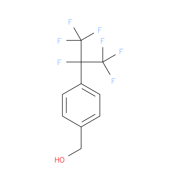 [4-(heptafluoropropan-2-yl)phenyl]methanol