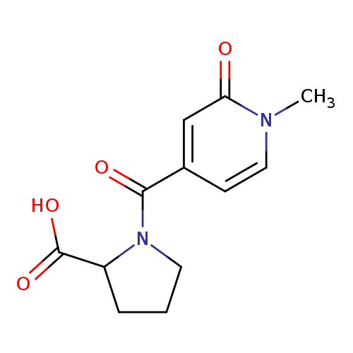 (2S)-1-(1-methyl-2-oxo-1,2-dihydropyridine-4-carbonyl)pyrrolidine-2-carboxylic acid