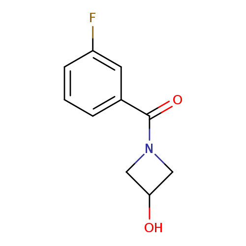 1-(3-fluorobenzoyl)azetidin-3-ol