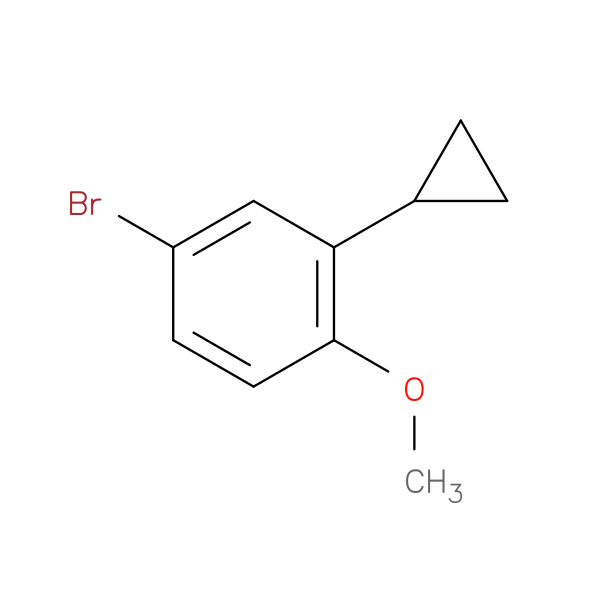 4-BROMO-2-CYCLOPROPYL-1-METHOXYBENZENE