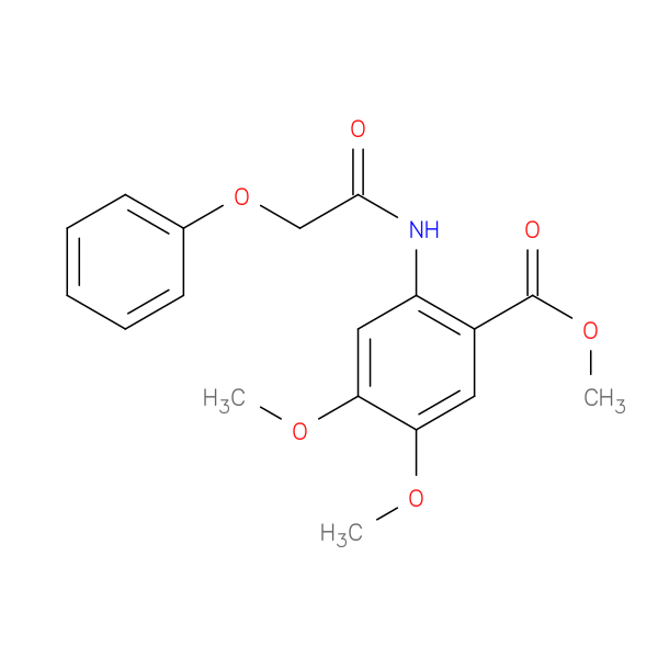 methyl 4,5-dimethoxy-2-(2-phenoxyacetamido)benzoate
