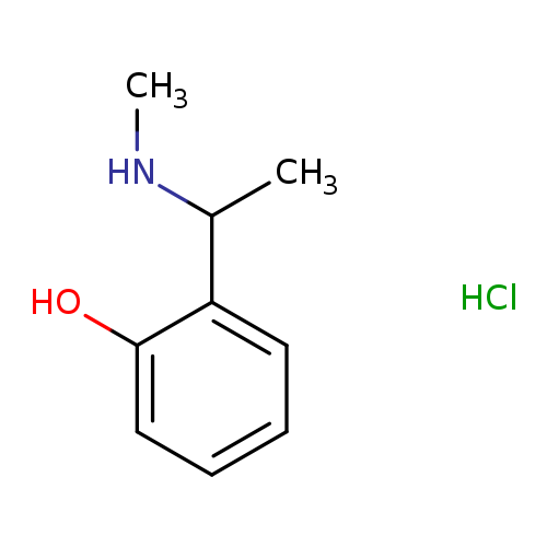 2-[1-(METHYLAMINO)ETHYL]PHENOL HYDROCHLORIDE